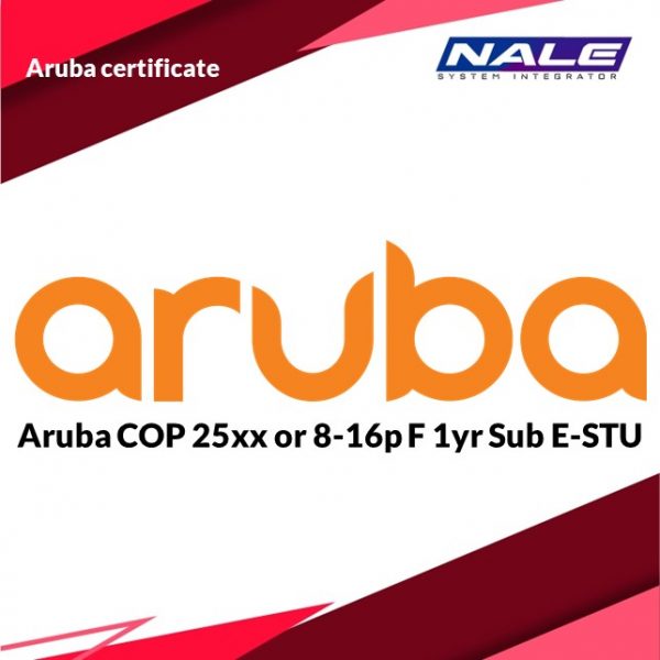 Aruba COP 25xx or 8-16p F 1yr Sub E-STU