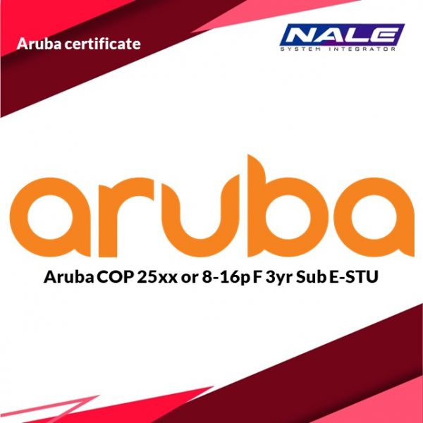Aruba COP 25xx or 8-16p F 3yr Sub E-STU