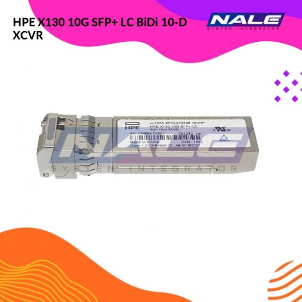 HPE X130 10G SFP+ LC BiDi 10-D XCVR (JL738A)