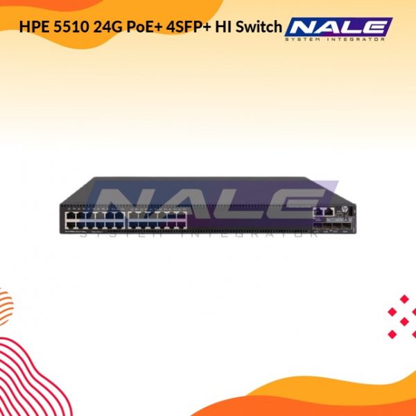 HPE 5510 24G PoE+ 4SFP+ HI Switch (JH147A)